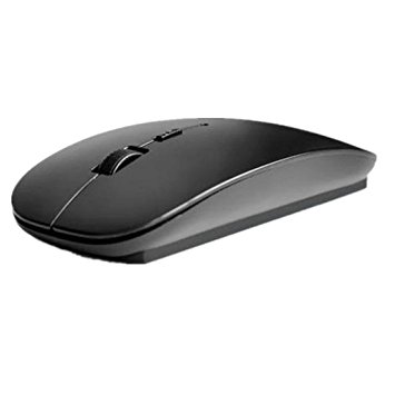 Hot Sale!Canserin Slim 2.4 GHz Optical Wireless Mice with USB Receiver For Laptop PC Macbook (Black)