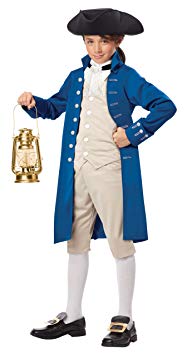 California Costumes Paul Revere Boy Costume, One Color, Large