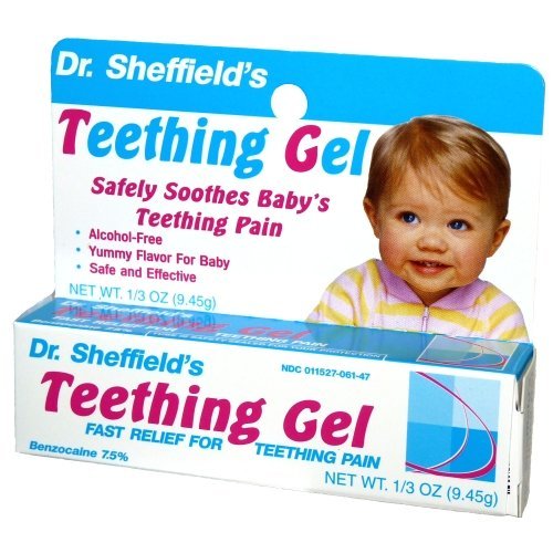 Dr. Sheffield's Baby Teething Gel .33oz (Pack of 2)