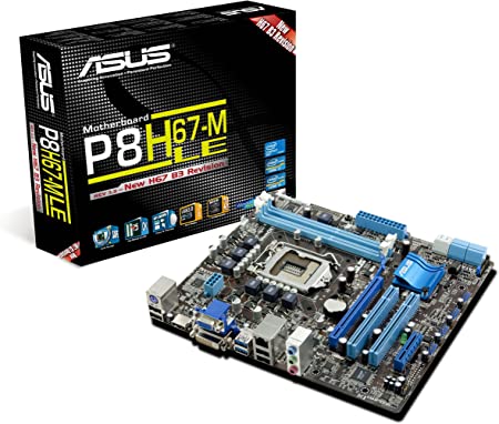 ASUS P8H67-M LE  LGA 1155 SATA 6Gbps and USB 3.0 Supported Intel H67 DDR3 1333 Micro ATX Motherboard