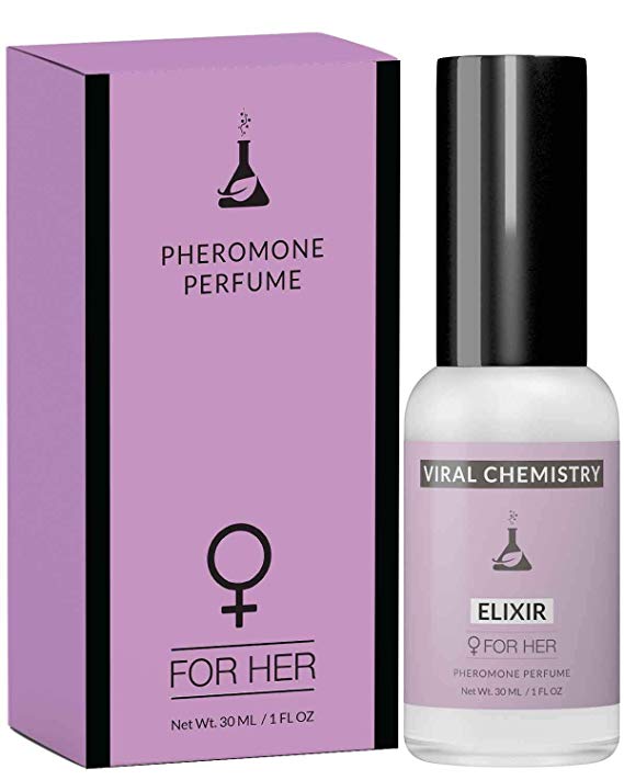 Pheromones For Women (Elixir) - Elegant, Ultra Strength Organic Fragrance Body Perfume (1 Fl. Oz)