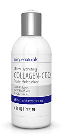 Collagen-CEQ Daily Moisturizer Collagen Face Cream - With Vit C, Vit E And CoQ10. Defends Your Skin Against Damage And Sun-Aging - Best Collagen Cream For Face, Stretch Marks, Eyes, Body, Scars. Collagen Beauty Cream Made With Hydrolyzed Collagen