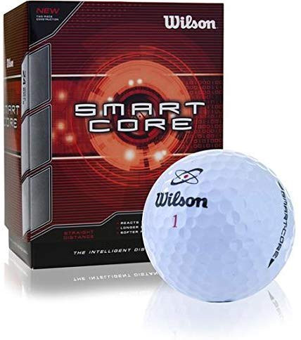 Wilson. Smart Core Golf Ball - Pack of 24 (White) (Limited Edition)