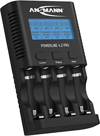 Ansmann Powerline 4.2 Pro Individual Battery Charger for AA, AAA   USB Port