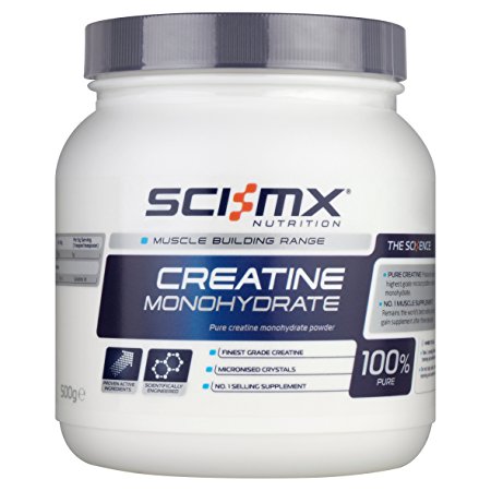 Sci-MX Nutrition Pure Creatine Monohydrate Powder, 500g