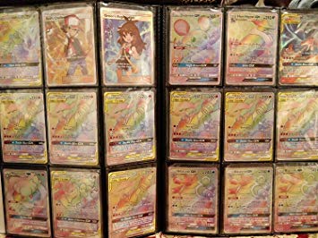 50  Official Pokemon Cards Binder Collection Booster Box with 5 Foils in Any Combination and at Least 1 Rarity, GX, EX, FA, Tag Team, Or Secret Rare, with Cards Like Charizard and Detective Pikachu