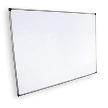 Viz-Pro Dry Wipe Magnetic Whiteboard 1200x900mm