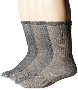 Kirkland Signature Men's Outdoor Trail Sock Merino Wool Blend Large (4 Pairs)