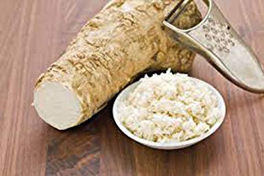 Horseradish Root, Sauget, 10 ounces (Sold by Weight). Great for Planting, Seasoning or Sauces. A taste delight.