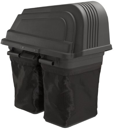 Soft-Sided 2 Bin Grass Bagger Item #960730024 , Fits all Poulan Pro 46-inch Riding Lawn Mowers