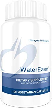 Designs for Health - Water Ease - Vitamin B6   Taurine Diuretic for Water Retention   Blood Pressure Support, 100 Capsules