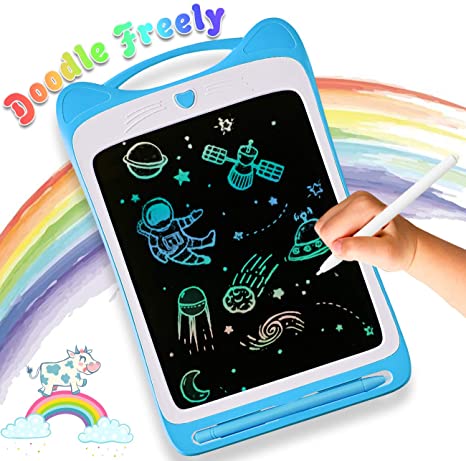 LODBY Baby Toys for 3-8 Year Old Boys Gifts, LCD Drawing Board Electronic Writing Tablet for Kids Toys for Girl Age 2-6 Year Old Boys Christmas Birthday Gifts for Age 2-7 Year Old Boys Toys Age 5-10