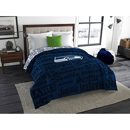 NFL Seattle Seahawks "Anthem" Twin/Full Bedding Comforter