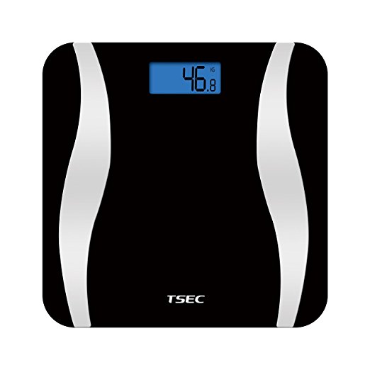 ETTG TT-538B Bluetooth Smart Body Wireless Digital Fat Scale with Smartphone Tracking Health & Fitness Apps for iOS/Android