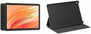 Tablet Bundle: Includes Amazon Fire HD 10 tablet, 10.1" (2023 Release) | 32 GB | Black & Case