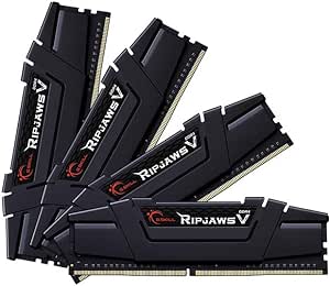 G.Skill Ripjaws V Series, DDR4-3600 Mhz, CL14-64 GB Quad-Kit