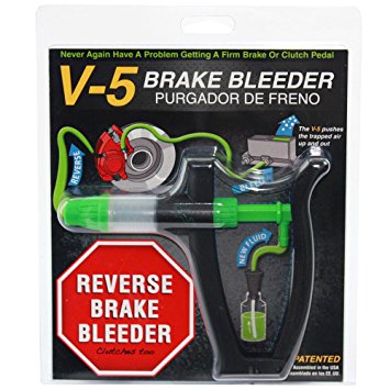 Phoenix Systems (2104-B) V-5 Reverse Brake Bleeder, Light Duty One Person, Fits all makes and models
