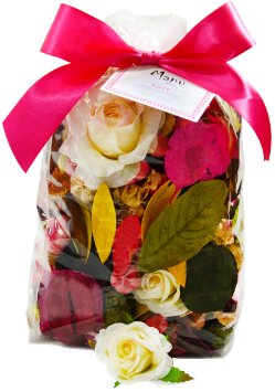 Manu Home Rose Potpourri ~ Fill the air in your space with our Fresh Rose Scent~ Large Beautiful Rose Potpourri made with Essential Oils ~ Over 12oz~