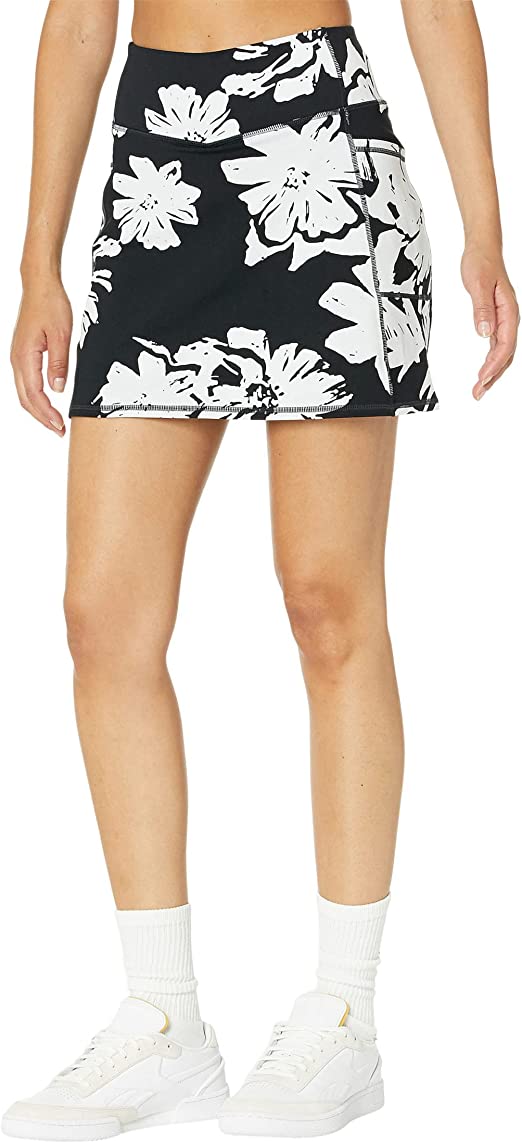 Skechers Go Walk Flourish High-Waist Skort Bold Black SM