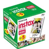 Fujifilm Instax Mini Instant Film 10 Sheets x 5 packs