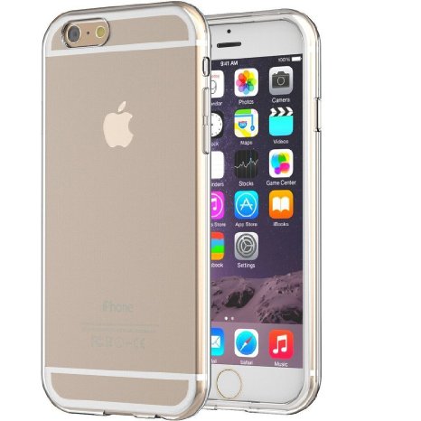iPhone 6 Plus Case Pasonomi 03mm Ultra Thin Clear Rubber Soft TPU Matte Case Cover For Apple iPhone 6 Plus 55 Transparent