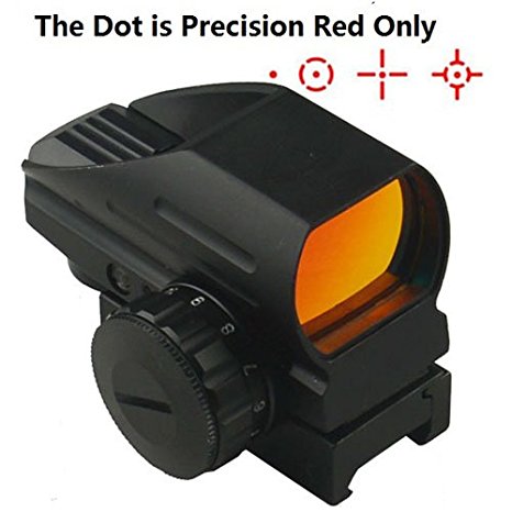 FieldSport CQB 4 Reticle Red Dot Sight, Version 2, Precision Red Dot Only No Green