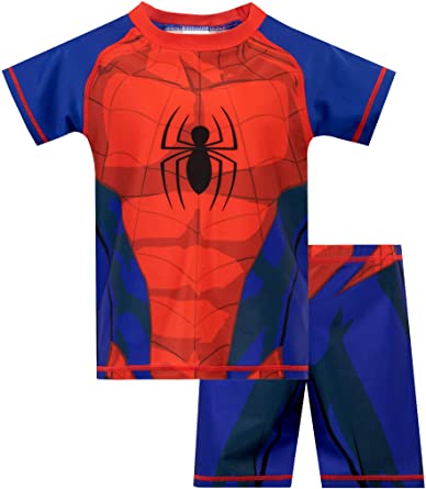 Marvel Boys' Spiderman Two Piece Swim Set