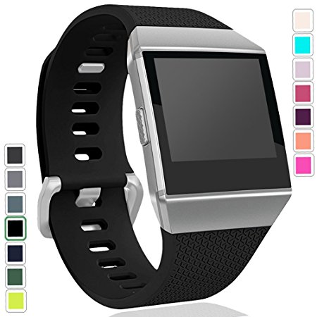 Ionic Fitbit Band, GEAK Fitbit Ionic Smart Watch Replacement Accessories Bands Large Small 15 Different Colors