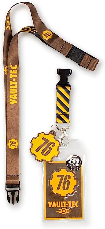 Fallout 76 Collector's Special Edition Vault-Tec Lanyard and Charm