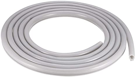 uxcell T-Slot Mount Window Weatherstrip Seal 9mm Bulb Bubble for 5mm Slot 3 Meters Long Gray