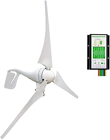 ECO-WORTHY 400W Wind Turbine Generator with 12V/24V 20A Solar Wind Hybrid Charge Controller