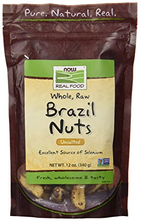 NOW Foods Brazil Nuts, Raw, 12-Ounce Bag