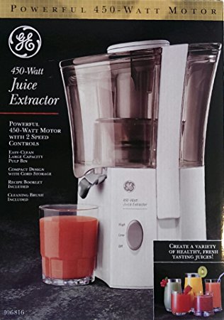 GE 450-Watt Powerful Juice Extractor