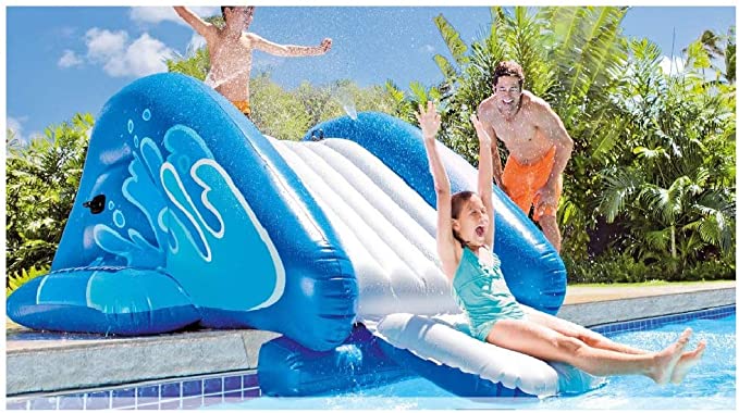 New INTEX Kool Splash Inflatable Swimming Pool Water Slide | 58849EP