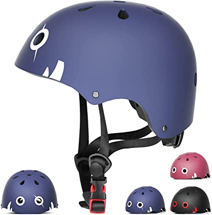 Glaf Kids Bike Helmet Toddler Helmet Ages 2-8 Years Old Boys Girls Multi-Sport Helmet Childrens Helmets Adjustable Skateboard Cycling Helmet Lightweight 3 Sizes for Toddler to Youth Adult