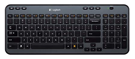 Logitech Wireless Keyboard K360 (Dark Silver)