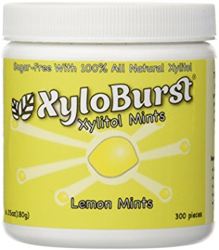 XyloBurst Mint Jar Lemon 300 count (6.35oz)
