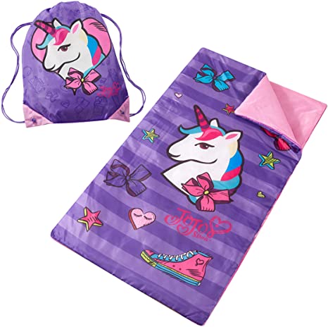 Nickelodeon JoJo Siwa Sling Bag Slumber Set, Pink