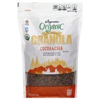 Wegmans Organic Granola, Cocoa & Chia, 12 Oz. (Pack of 2)