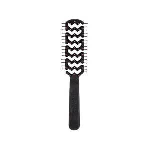 Cricket Static Free Fast Flo Flex Vent Hair Brush - Quick Drying, Detangling, and Styling - Anti-Static Bristles for Frizz-Free Blowouts, Ideal for All Hair Types