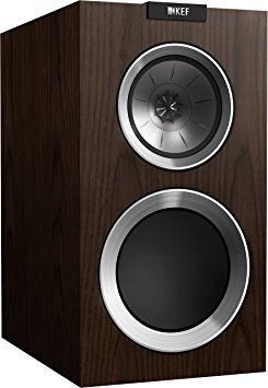 KEF R300 Bookshelf Loudspeaker - Walnut (Pair)