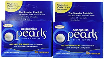 Enzymatic Therapy Acidophilus Pearls 90 (2 Pack)