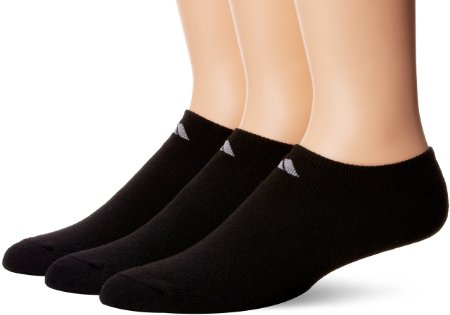 adidas Mens No Show Athletic Sock 6-Pack