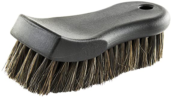 Chemical Guys ACCS96 Premium Select Horse Hair Interior Cleaning Brush for Leather, Vinyl, Fabric and More