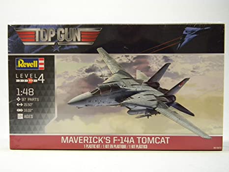 Revell RMX855872 1:48 Maverick's F-14A Tomcat [Top Gun] [Model Building KIT]