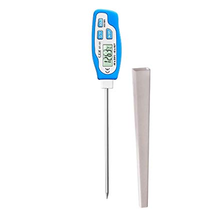 CEM DT-131 Digital Instead Read Pocket Thermometer with Probe for Cooking, Candy,Meat,Food,Liquids,Kitchen,Gardening,Laboratory -40°C to 250°C (-40°F to 482°F)