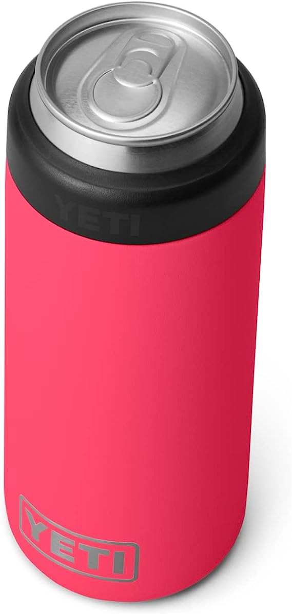 YETI Rambler 12 oz. Colster Slim Can Insulator for the Slim Hard Seltzer Cans, Bimini Pink