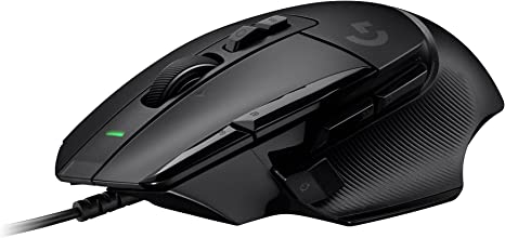 Logitech G502 X Wired Gaming Mouse - LIGHTFORCE Hybrid Optical-Mechanical Primary switches, Hero 25K Gaming Sensor, Compatible with PC - macOS/Windows - Black