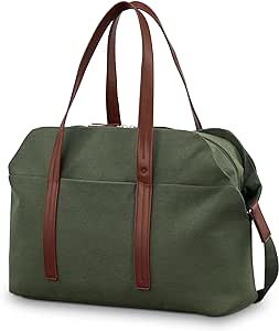 Samsonite Virtuosa Weekender Duffel Overnight Bag with Laptop Computer Sleeve, Pine Green