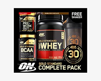 Optimum Nutrition 30th Anniversary Gold Standard Protein Powder Complete Pack, 3.8 Pound